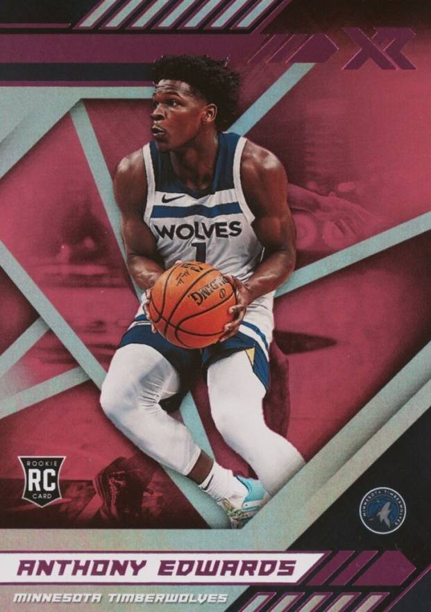 2020 Panini Chronicles Anthony Edwards #295 Basketball Card