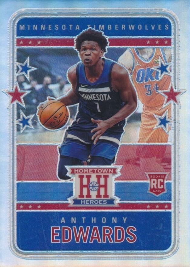 2020 Panini Chronicles Anthony Edwards #546 Basketball Card