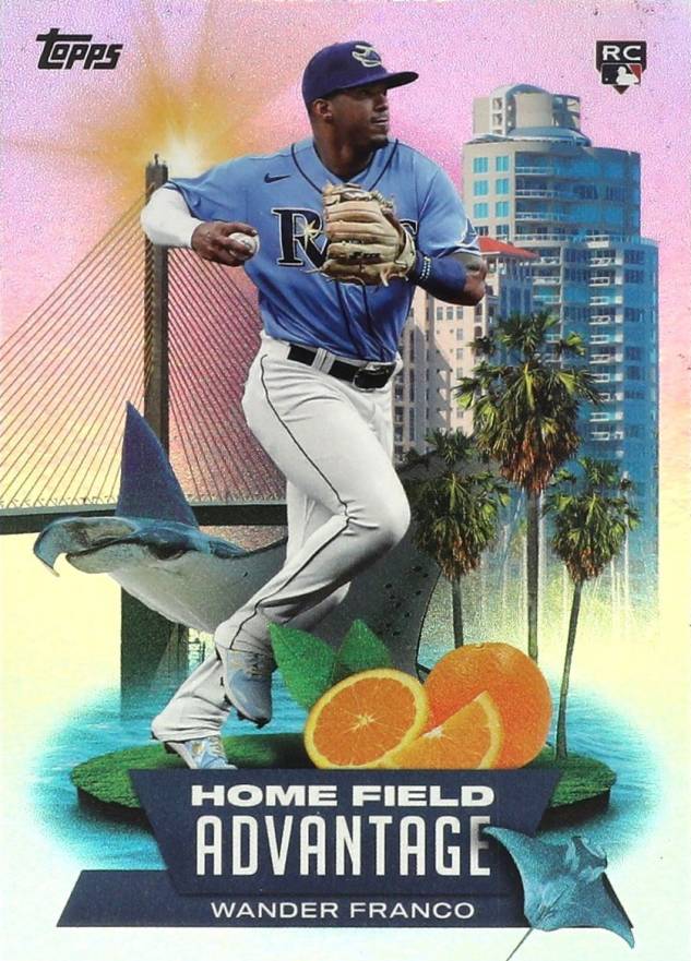 2022 Topps Home Field Advantage Wander Franco #HA14 Baseball Card