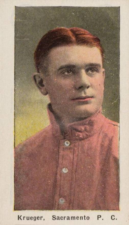 1910 Sporting Life Art Krueger # Baseball Card