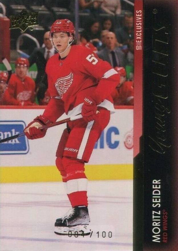 2021 Upper Deck Moritz Seider #469 Hockey Card