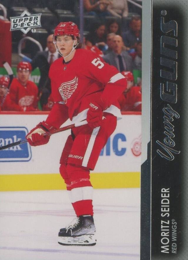 2021 Upper Deck Moritz Seider #469 Hockey Card