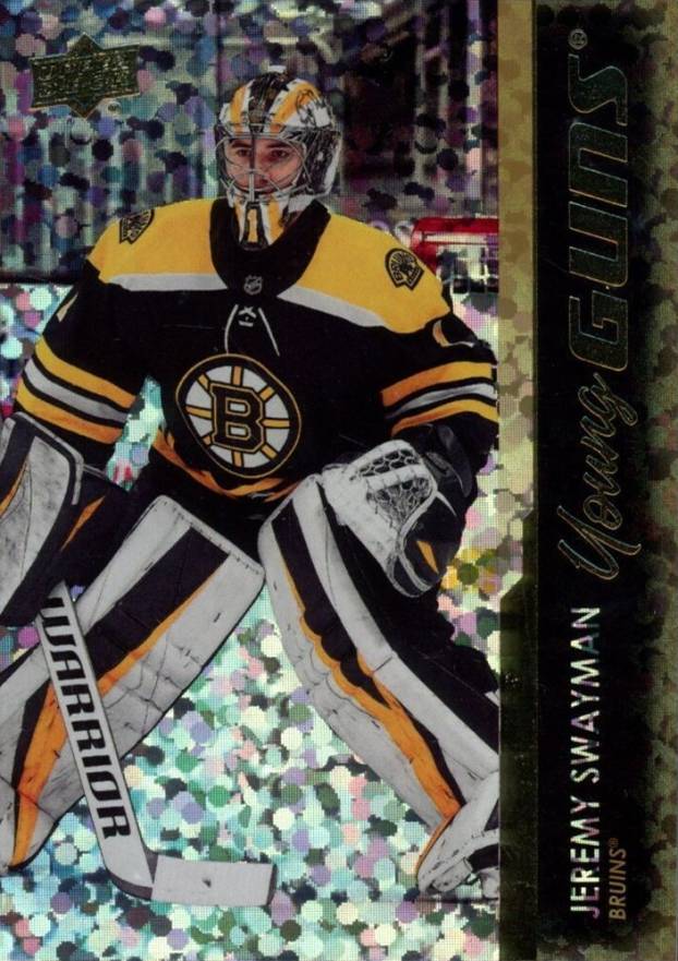 2021 Upper Deck Jeremy Swayman #226 Hockey Card