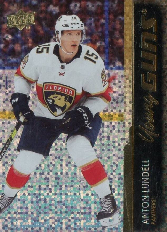 2021 Upper Deck Anton Lundell #489 Hockey Card