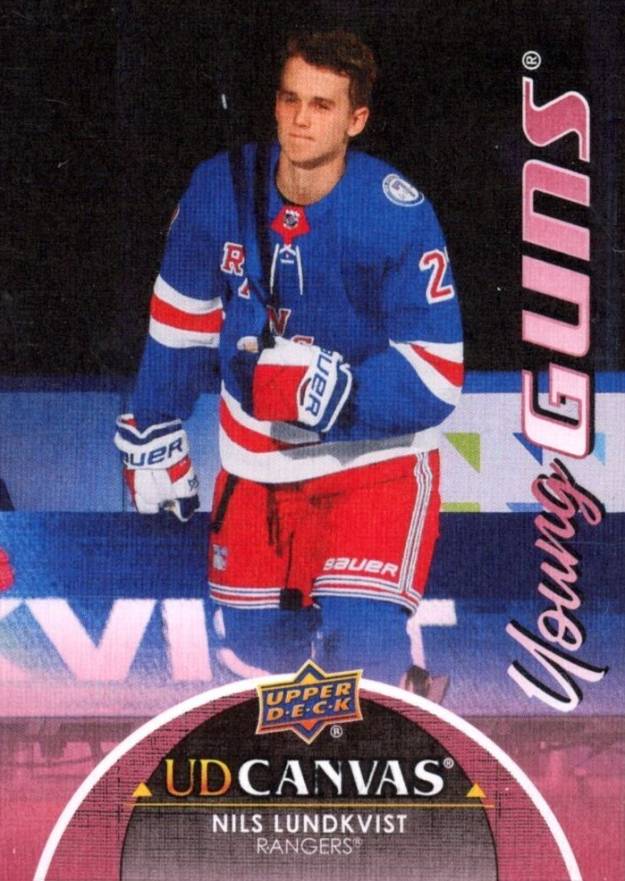 2021 Upper Deck Canvas Nils Lundkvist #C227 Hockey Card