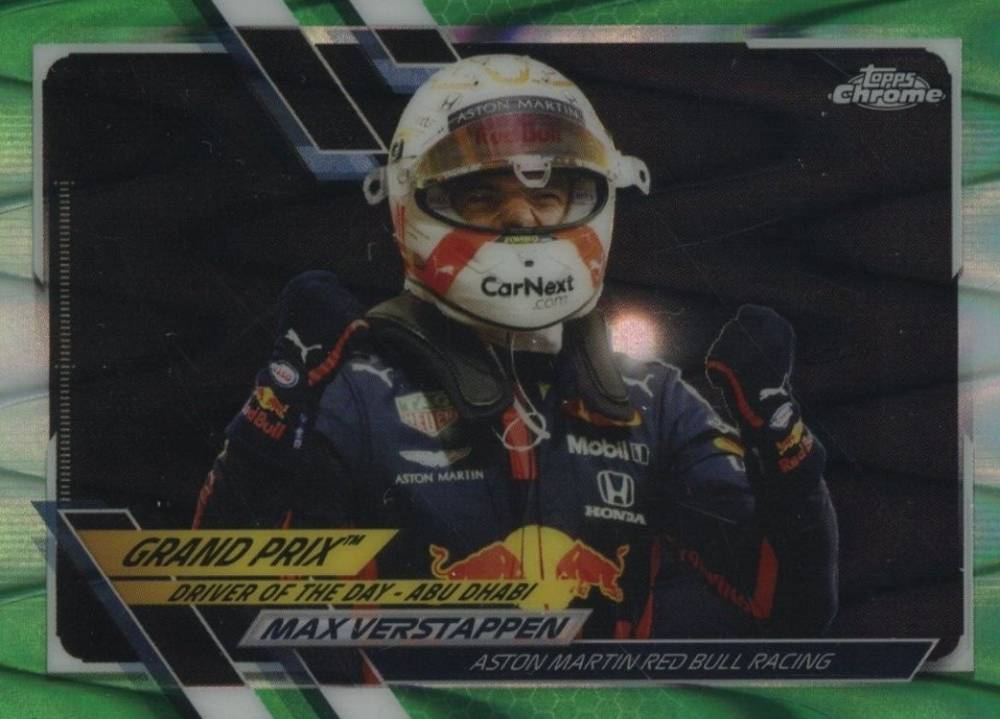 2021 Topps Chrome Formula 1 Max Verstappen #155 Other Sports Card