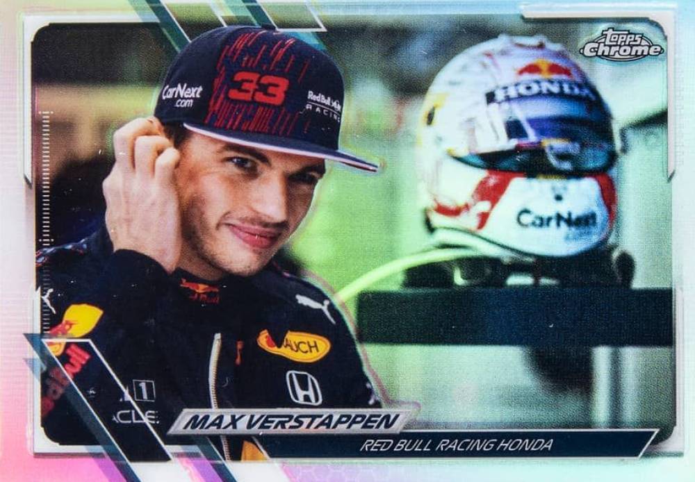 2021 Topps Chrome Formula 1 Max Verstappen #43 Other Sports Card