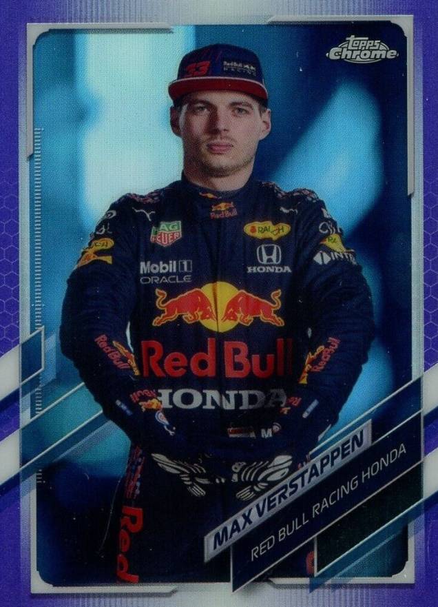 2021 Topps Chrome Formula 1 Max Verstappen #3 Other Sports Card