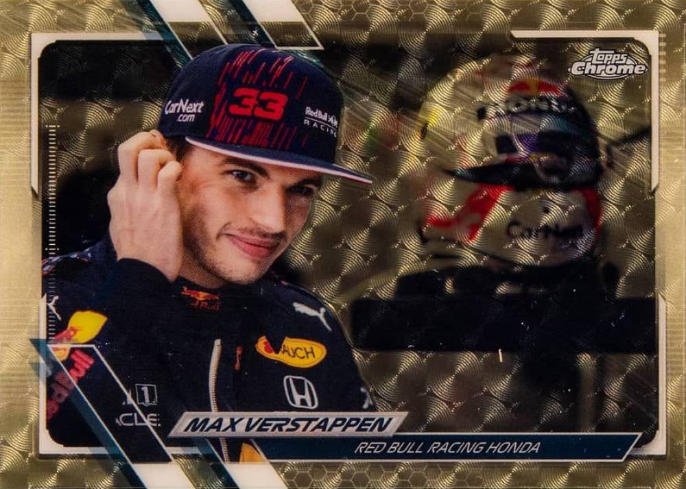 2021 Topps Chrome Formula 1 Max Verstappen #43 Other Sports Card