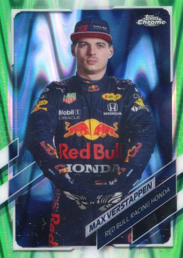 2021 Topps Chrome Formula 1 Max Verstappen #3 Other Sports Card