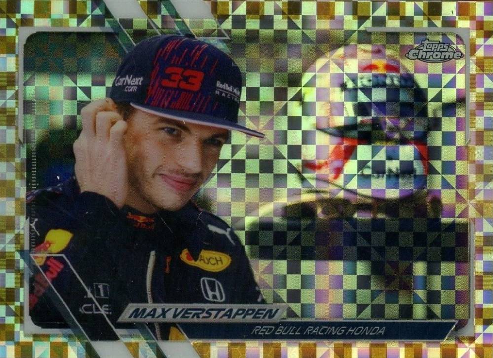 2021 Topps Chrome Formula 1 Max Verstappen #43 Other Sports Card