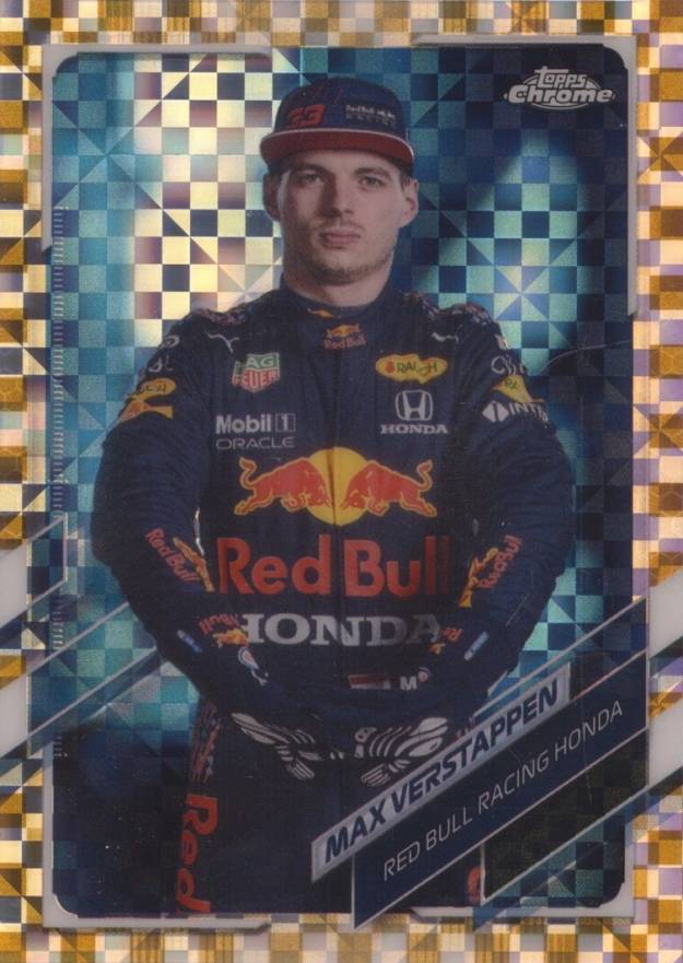 2021 Topps Chrome Formula 1 Max Verstappen #3 Other Sports Card