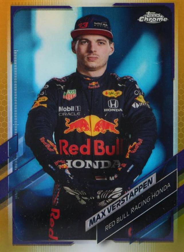 2021 Topps Chrome Formula 1 Max Verstappen #3 Other Sports Card