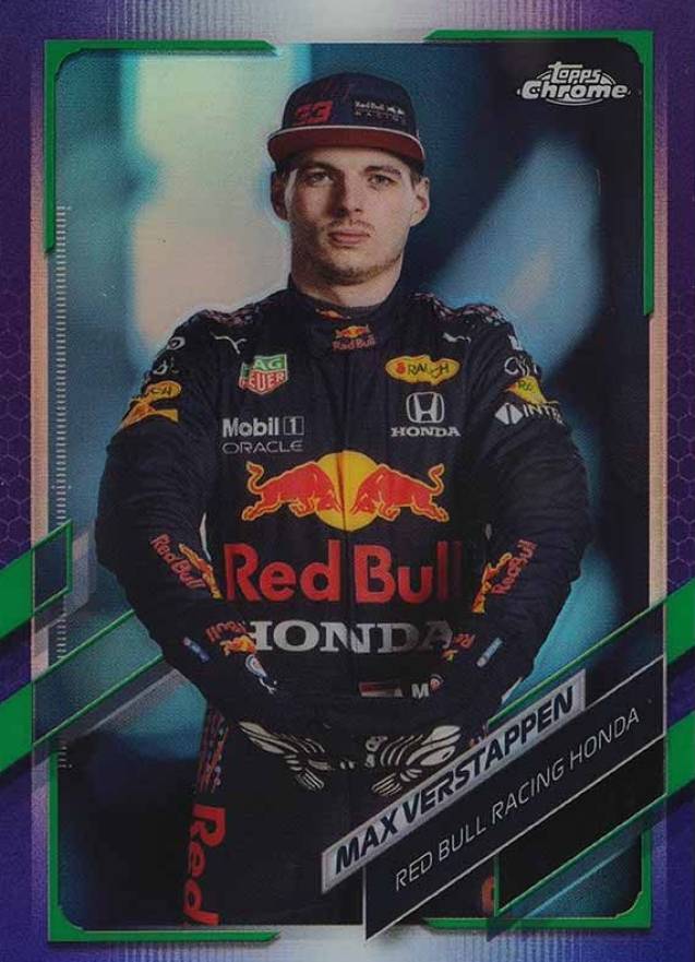 2021 Topps Chrome Formula 1 Max Verstappen #3 Other Sports Card