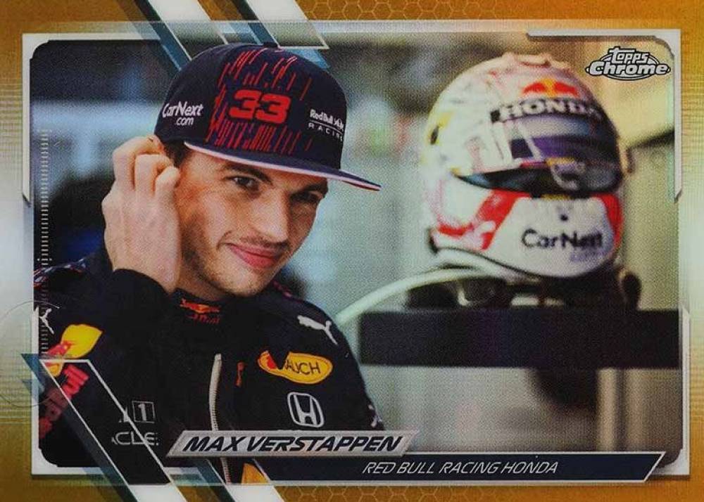 2021 Topps Chrome Formula 1 Max Verstappen #43 Other Sports Card