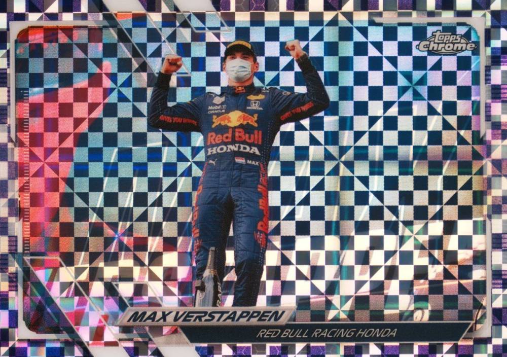 2021 Topps Chrome Formula 1 Max Verstappen #48 Other Sports Card