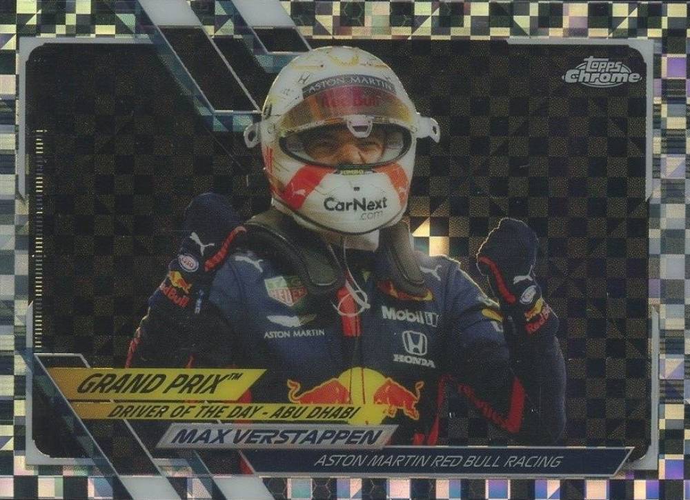 2021 Topps Chrome Formula 1 Max Verstappen #155 Other Sports Card