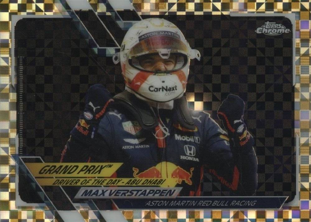 2021 Topps Chrome Formula 1 Max Verstappen #155 Other Sports Card