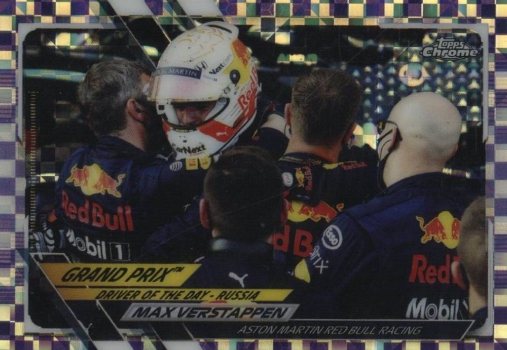 2021 Topps Chrome Formula 1 Max Verstappen #161 Other Sports Card