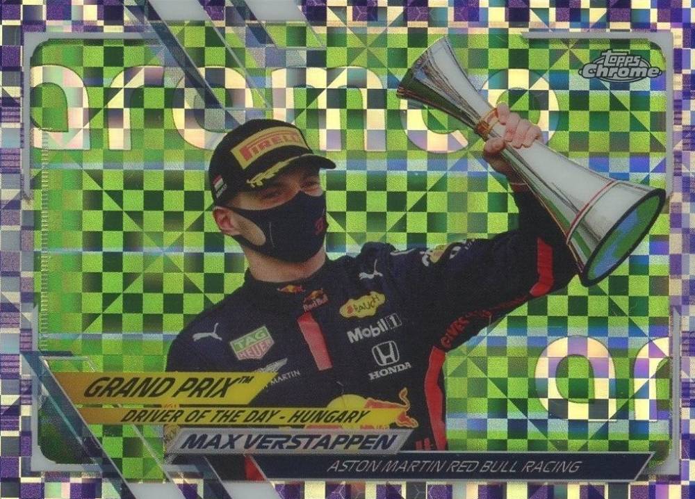 2021 Topps Chrome Formula 1 Max Verstappen #168 Other Sports Card