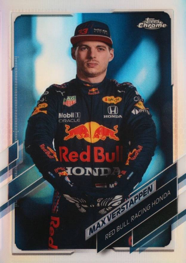 2021 Topps Chrome Formula 1 Max Verstappen #3 Other Sports Card