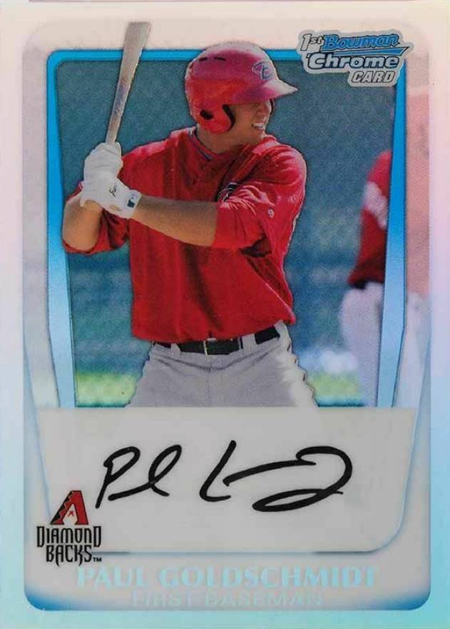 2011 Bowman Chrome Prospects Paul Goldschmidt #BCP99 Baseball Card