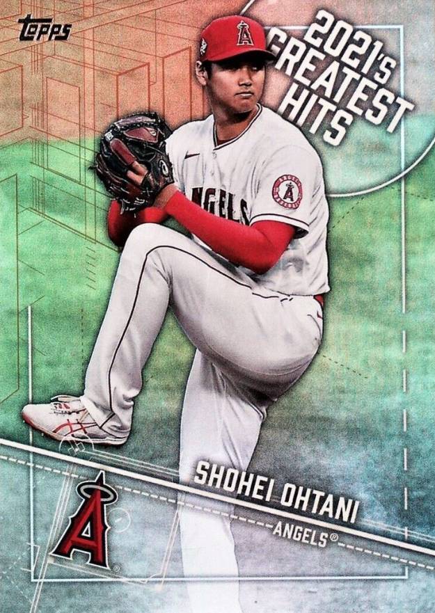 2022 Topps 2021's Greatest Hits Shohei Ohtani #21GH10 Baseball Card