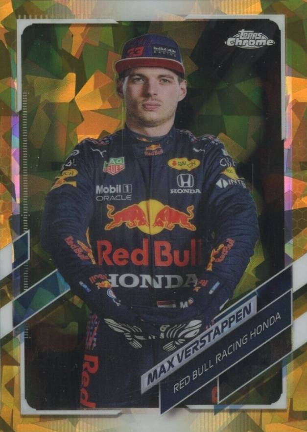 2021  Topps Chrome Formula 1 Sapphire Edition Max Verstappen #3 Other Sports Card