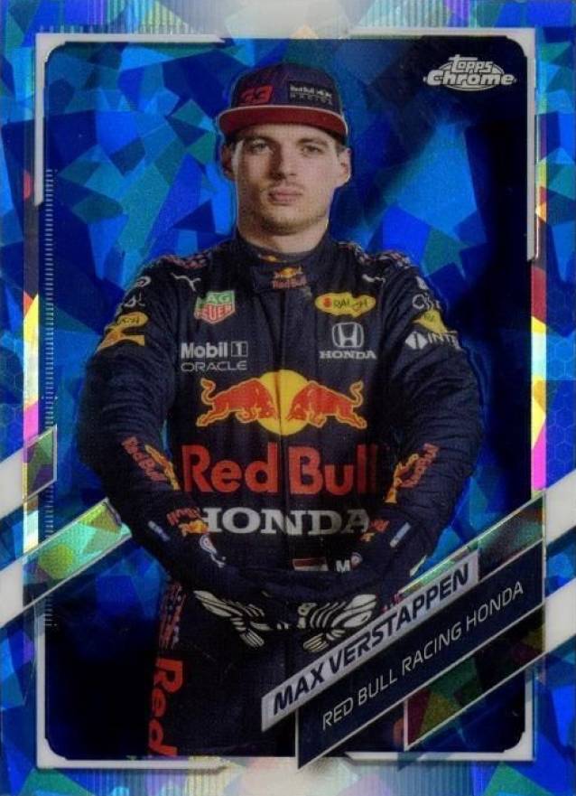 2021  Topps Chrome Formula 1 Sapphire Edition Max Verstappen #3 Other Sports Card