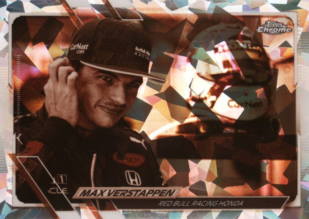 2021  Topps Chrome Formula 1 Sapphire Edition Max Verstappen #43 Other Sports Card