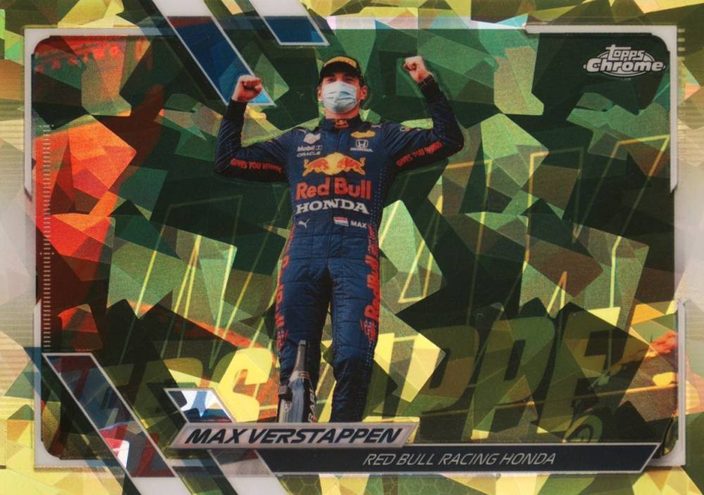 2021  Topps Chrome Formula 1 Sapphire Edition Max Verstappen #48 Other Sports Card