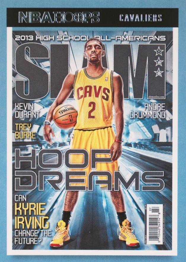 2021 Panini NBA Hoops Slam Kyrie Irving #169 Basketball Card