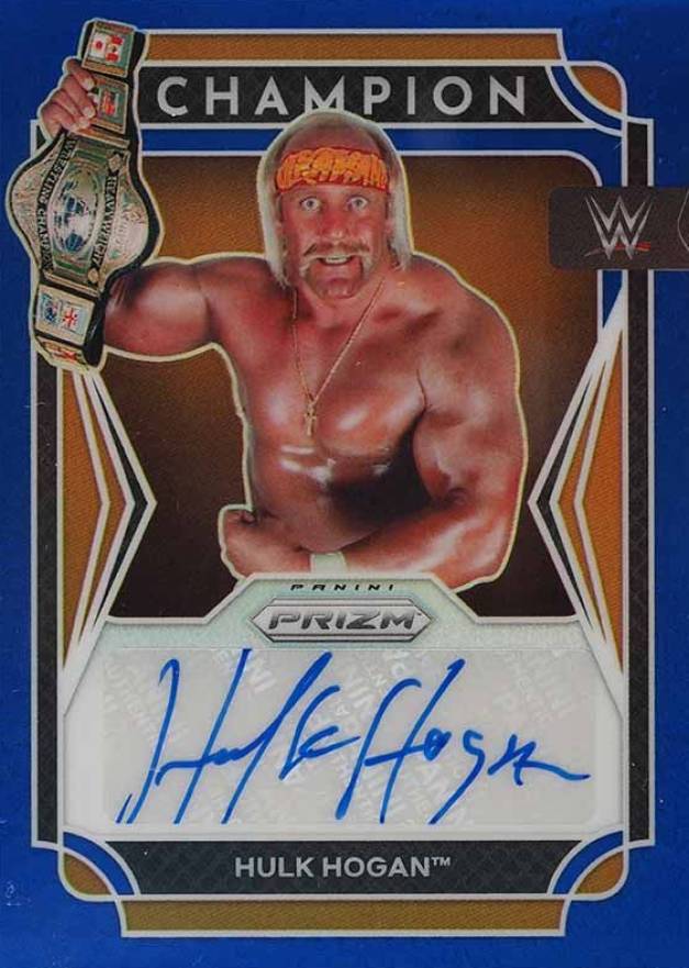 2022 Panini Prizm WWE Champion Signatures Hulk Hogan #CS-HHG Other Sports Card