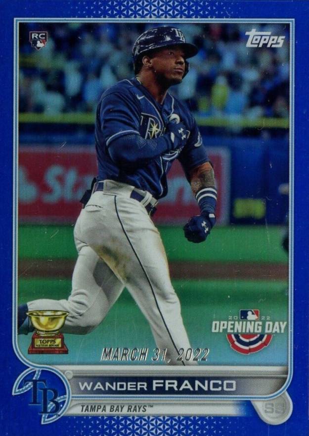 2022 Topps Opening Day Wander Franco #208 Baseball Card