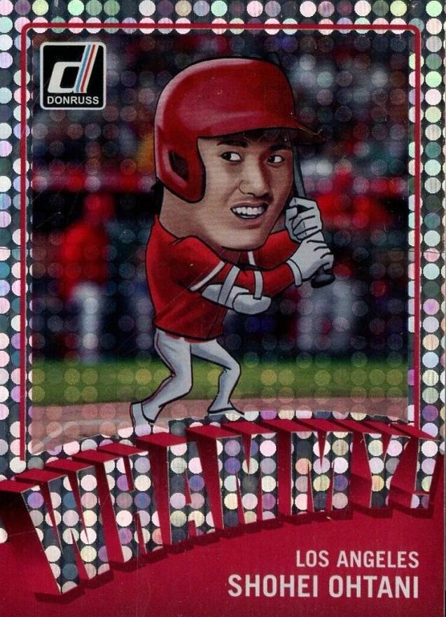 2022 Panini Donruss Whammy! Shohei Ohtani #W1 Baseball Card