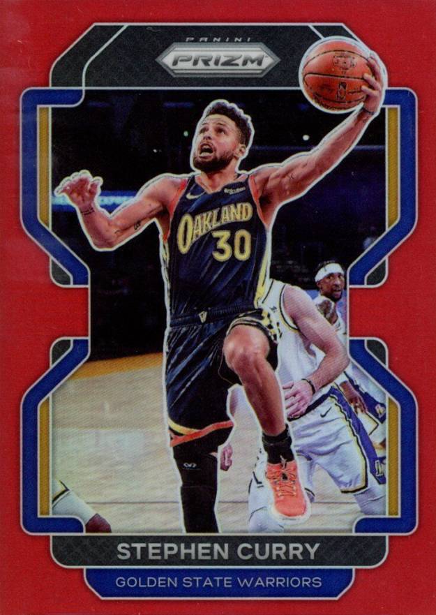 2021 Panini Prizm Stephen Curry #154 Basketball Card