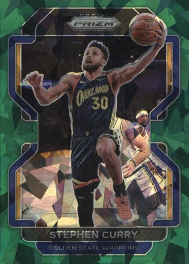 2021 Panini Prizm Stephen Curry #154 Basketball Card