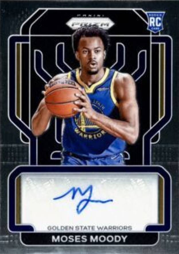 2021  Panini Prizm Rookie Signatures Moses Moody #RSMMO Basketball Card