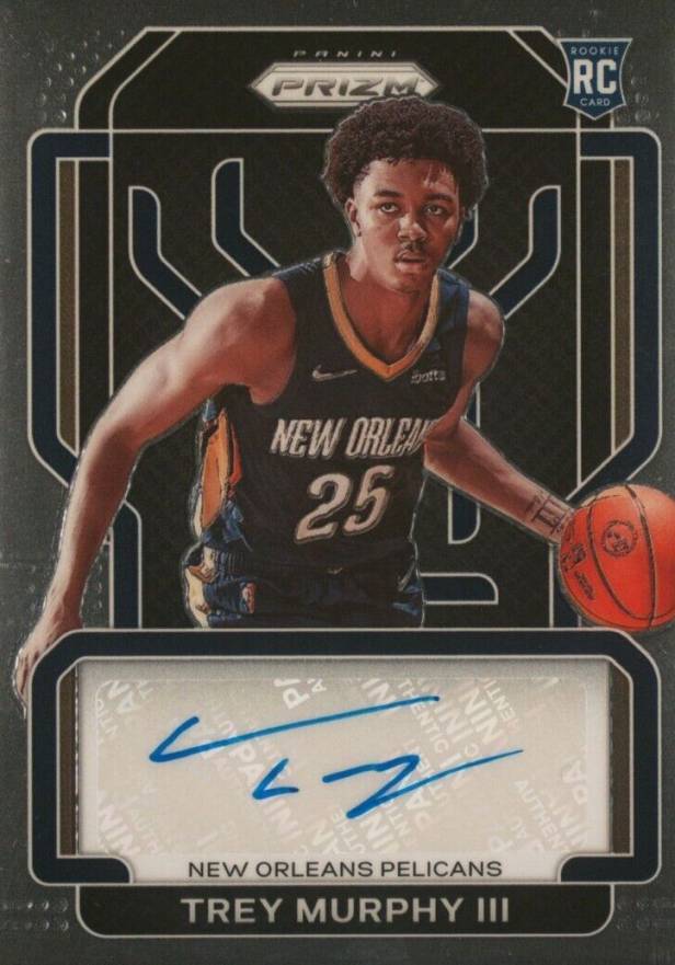 2021  Panini Prizm Rookie Signatures Trey Murphy III #RSTMU Basketball Card