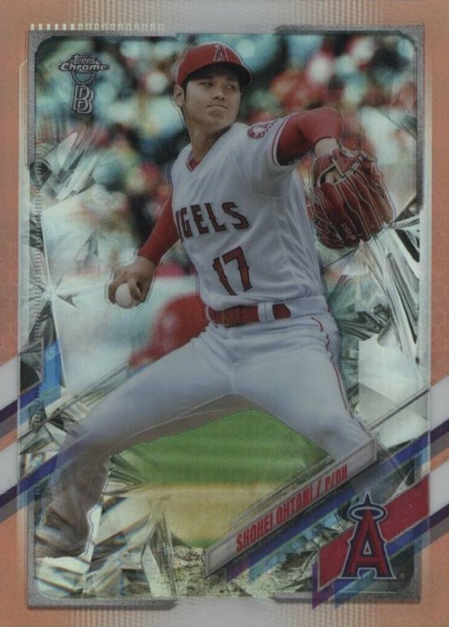 2021 Topps Chrome Ben Baller Shohei Ohtani #159 Baseball Card