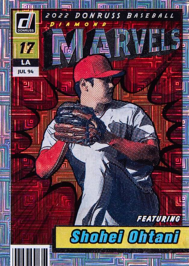 2022 Panini Donruss Marvels Shohei Ohtani #M9 Baseball Card