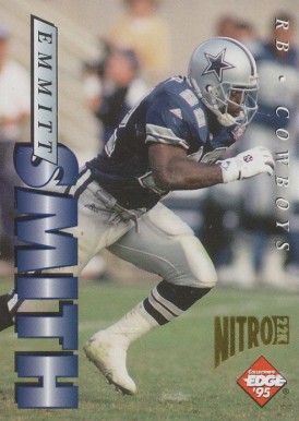 1995 Collector's Edge Emmitt Smith #56 Football Card