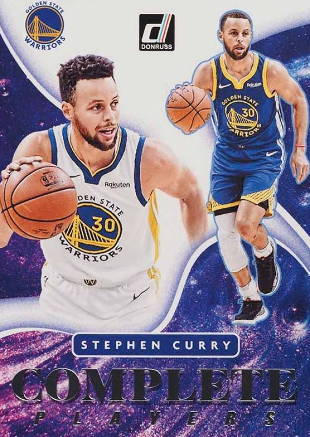 2021 Panini Donruss Complete Players Stephen Curry #7 Basketball Card