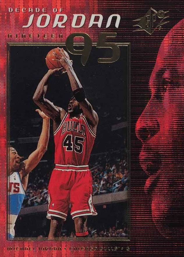 1999 SPx Decade of Jordan Michael Jordan #J6 Basketball Card