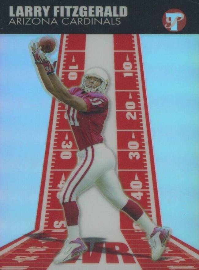 2004 Topps Pristine Larry Fitzgerald #108 Football Card