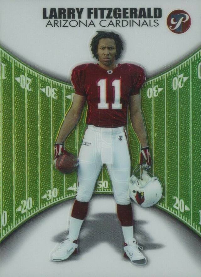 2004 Topps Pristine Larry Fitzgerald #109 Football Card