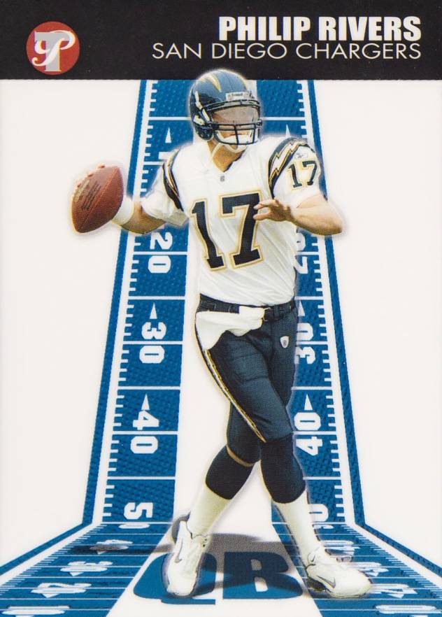 2004 Topps Pristine Philip Rivers #129 Football Card