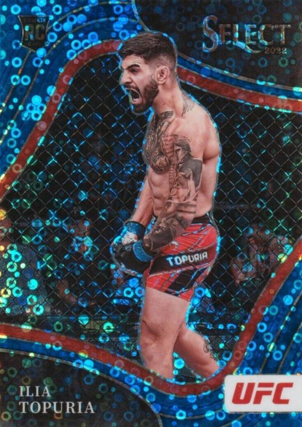 2022 Panini Select UFC Ilia Topuria #262 Other Sports Card