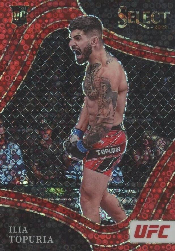 2022 Panini Select UFC Ilia Topuria #262 Other Sports Card