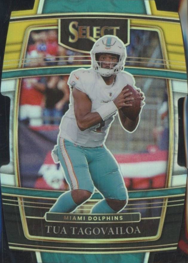 2021 Panini Select Tua Tagovailoa #22 Football Card